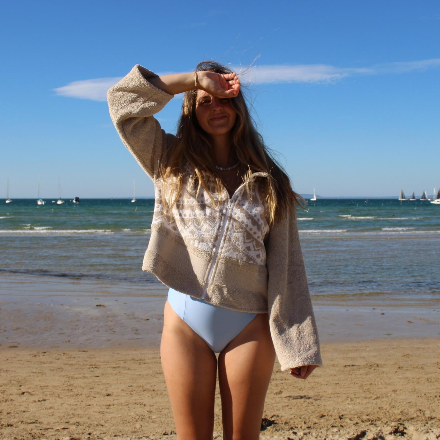 RETOWEL Jacket 003 // Earth Mandala