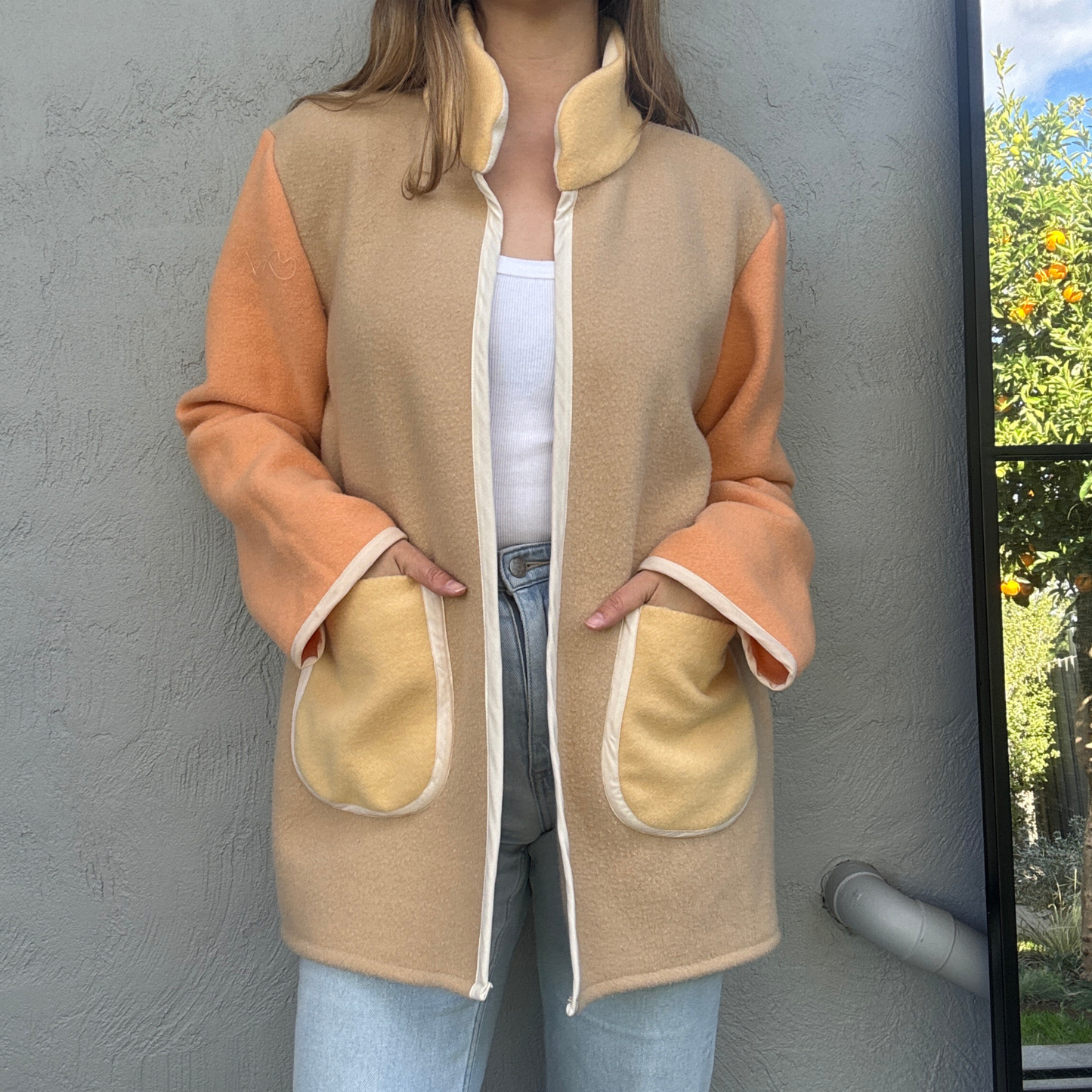 Sunday Snug Jacket 005 // Honey Peach