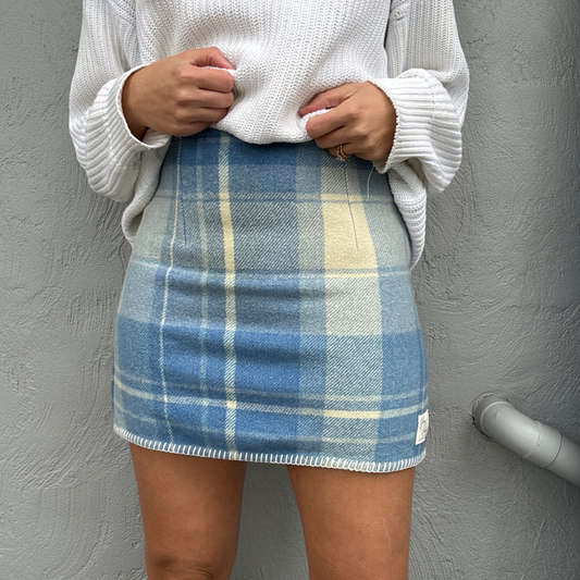 Sunday Snug Skirt 001 // Blue Haze
