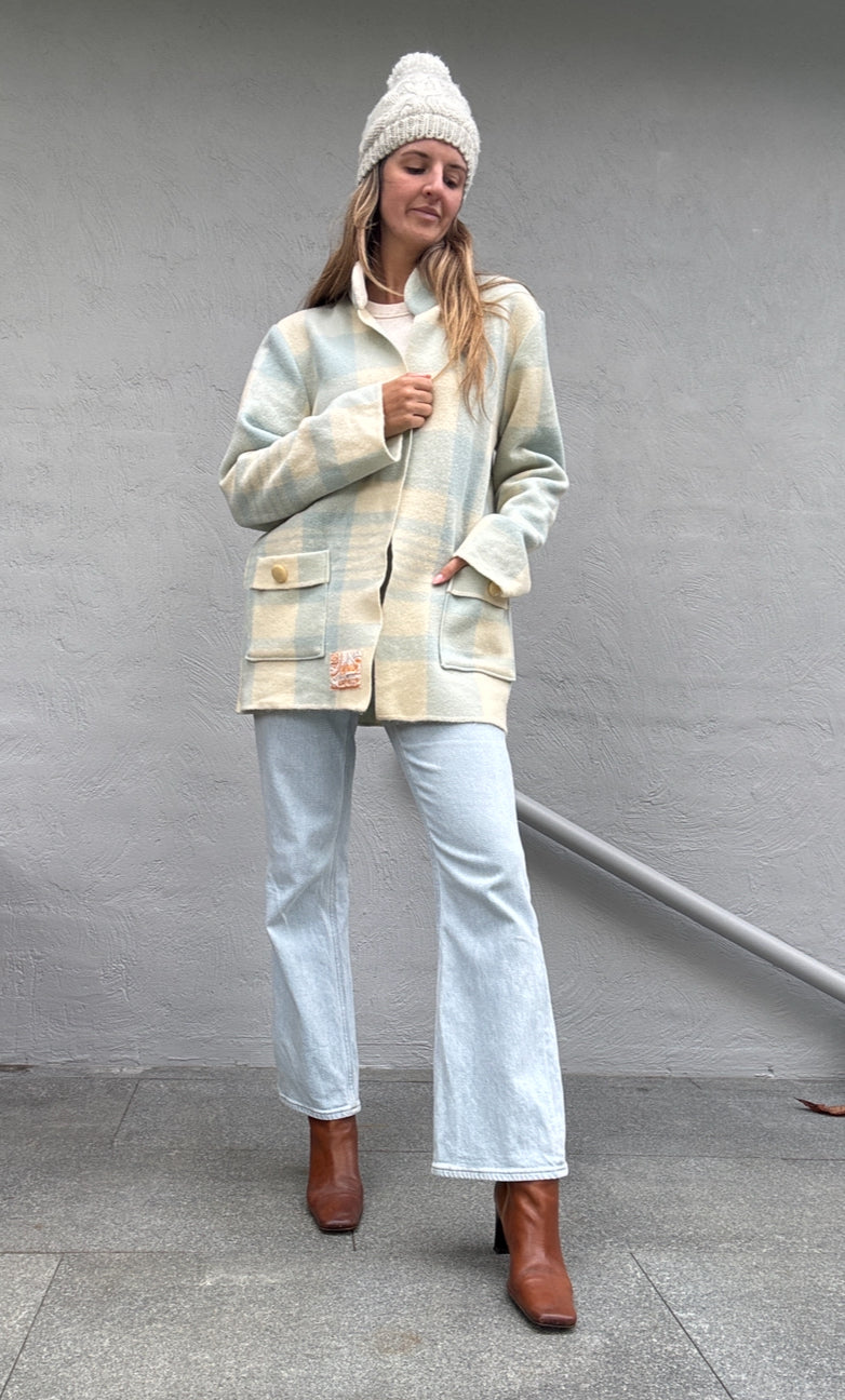 Sunday Snug Jacket - Sky