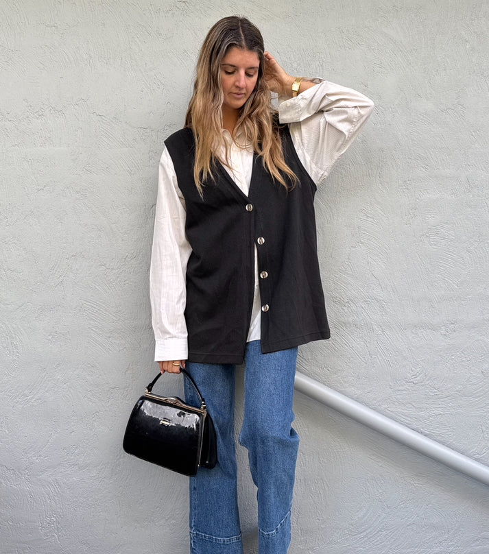 Vera May Patent Handbag