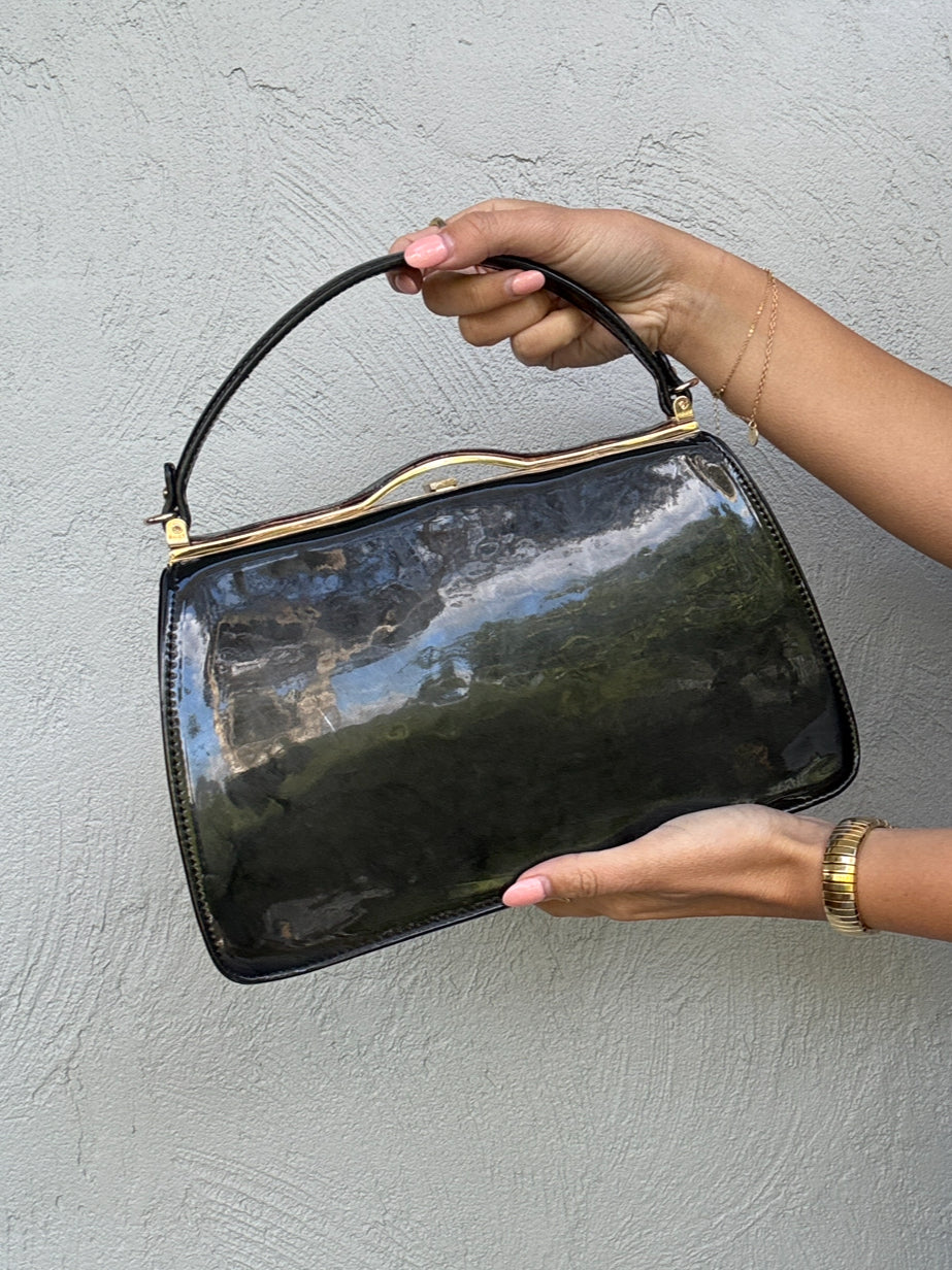 Vera May Patent Handbag