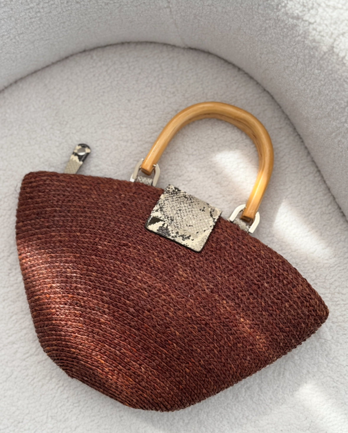 Guess Woven Straw Bag
