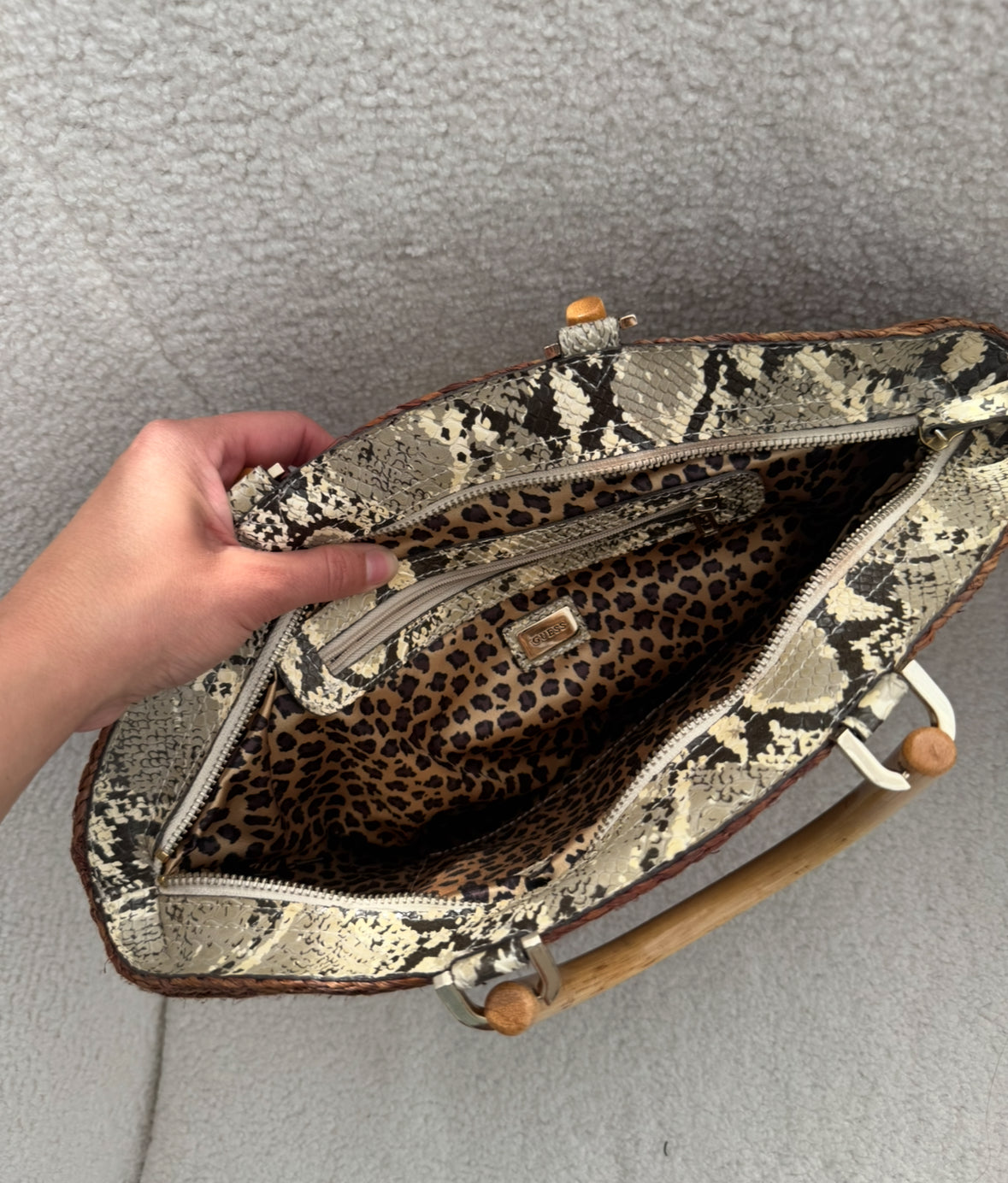 Guess Woven Straw Bag