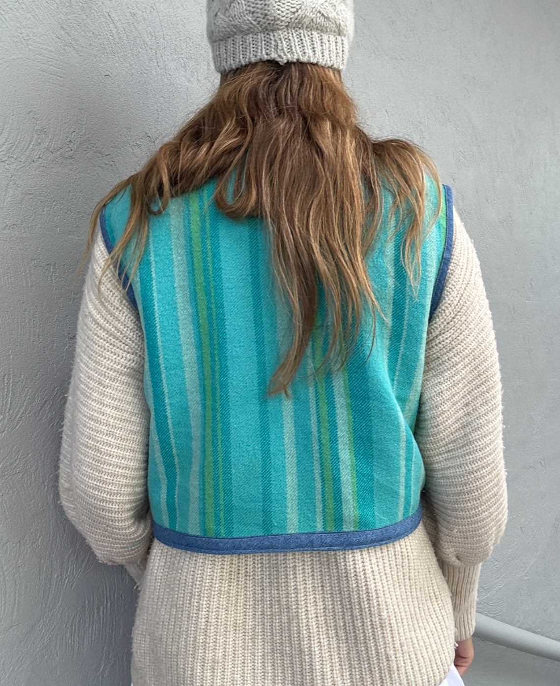 Sunday Snug Vest - Seaglass