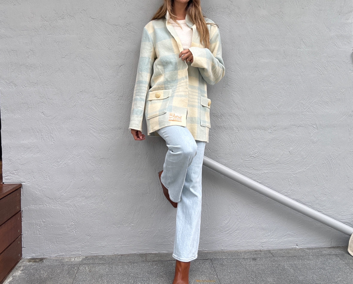 Sunday Snug Jacket - Sky