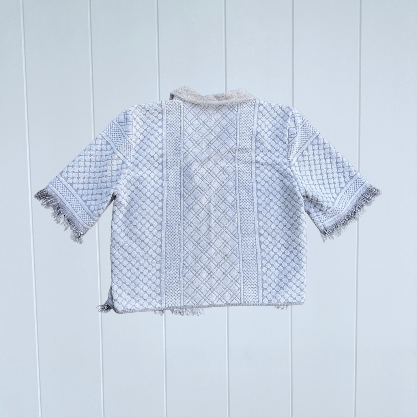 RETOWEL Shirt Jacket 001 // Oyster