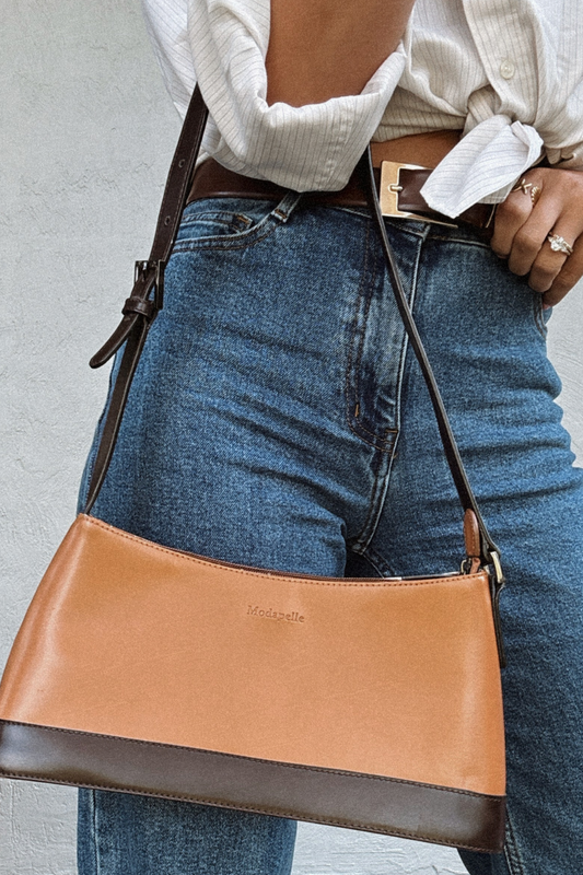 Modapelle Tan Shoulder Bag