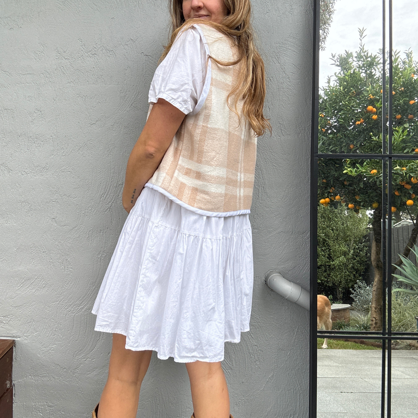 Sunday Snug Vest 005 // Oat Milk