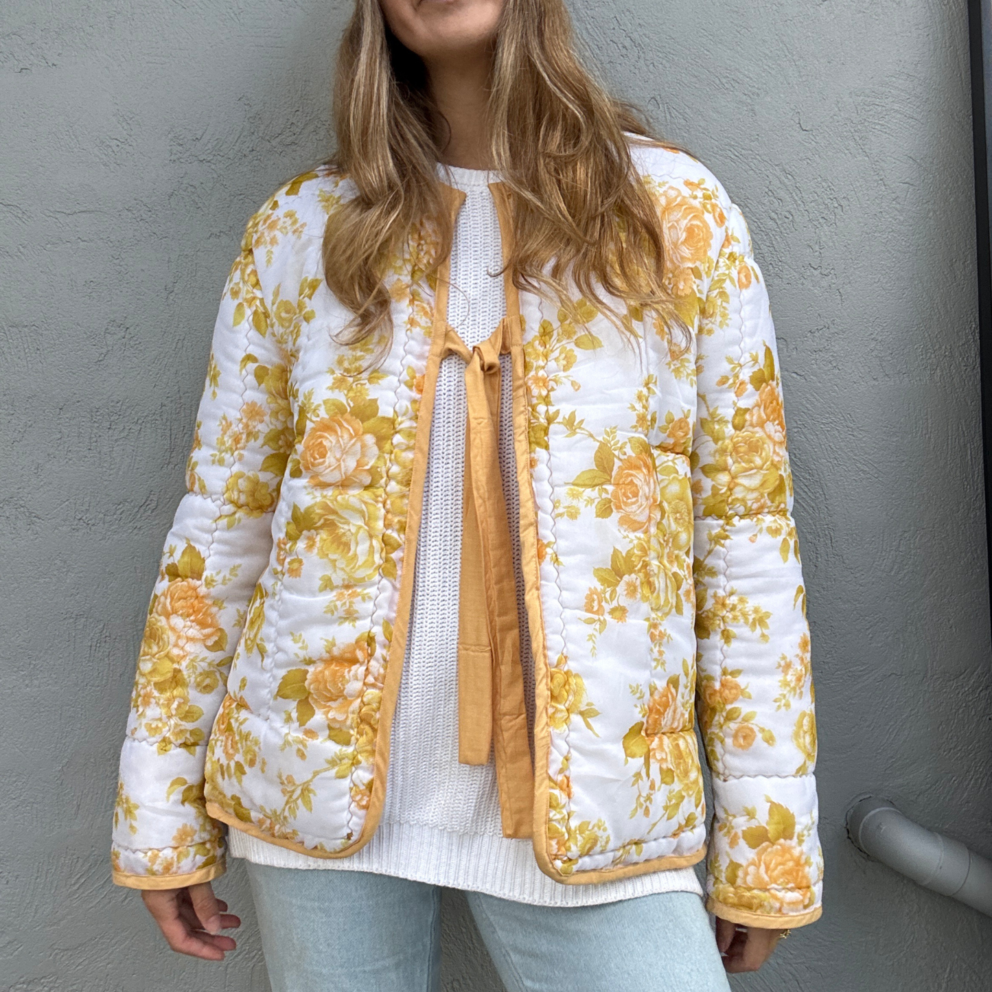 Sundays Quilted Jacket 001 // Golden Bloom