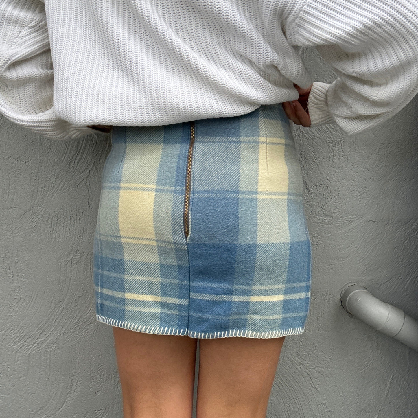 Sunday Snug Skirt 001 // Blue Haze