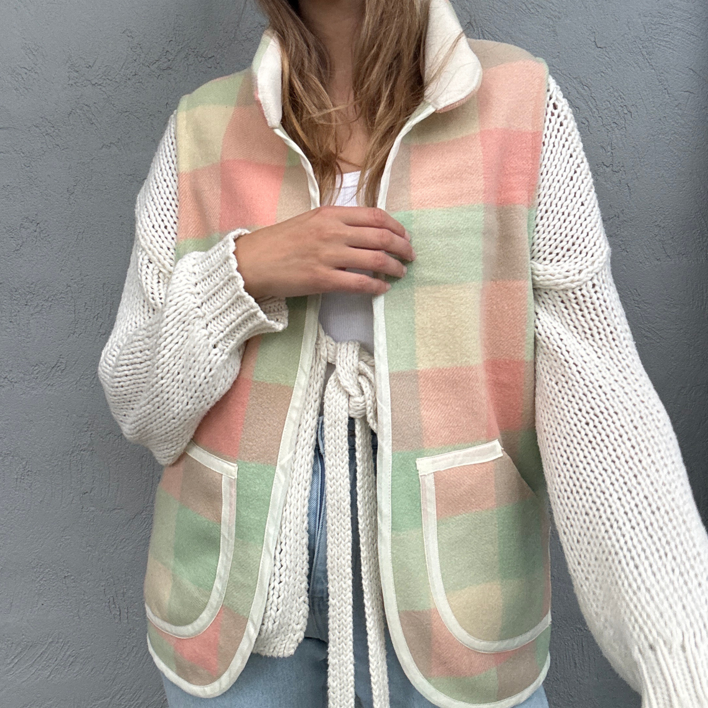 Sunday Snug Vest 004 // Sherbet