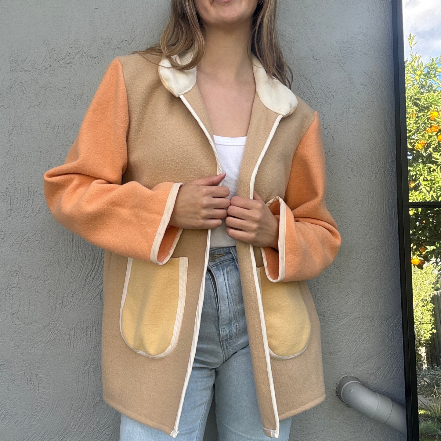 Sunday Snug Jacket 005 // Honey Peach