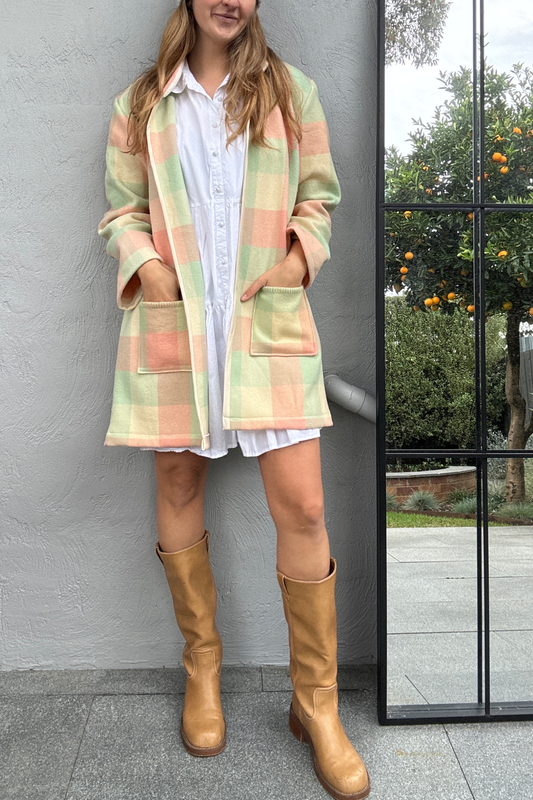 Sunday Snug Jacket 004 // Sherbet