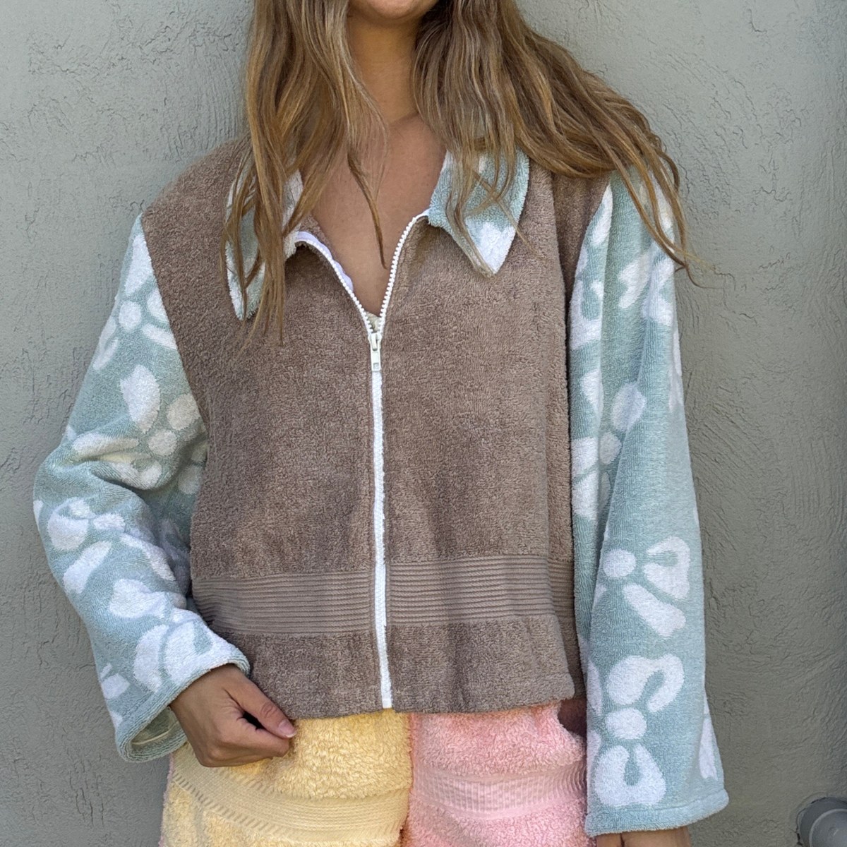 RETOWEL Jacket 012 // Mocha Bow