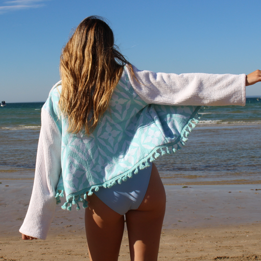 RETOWEL Jacket 002 // Coastal Tide