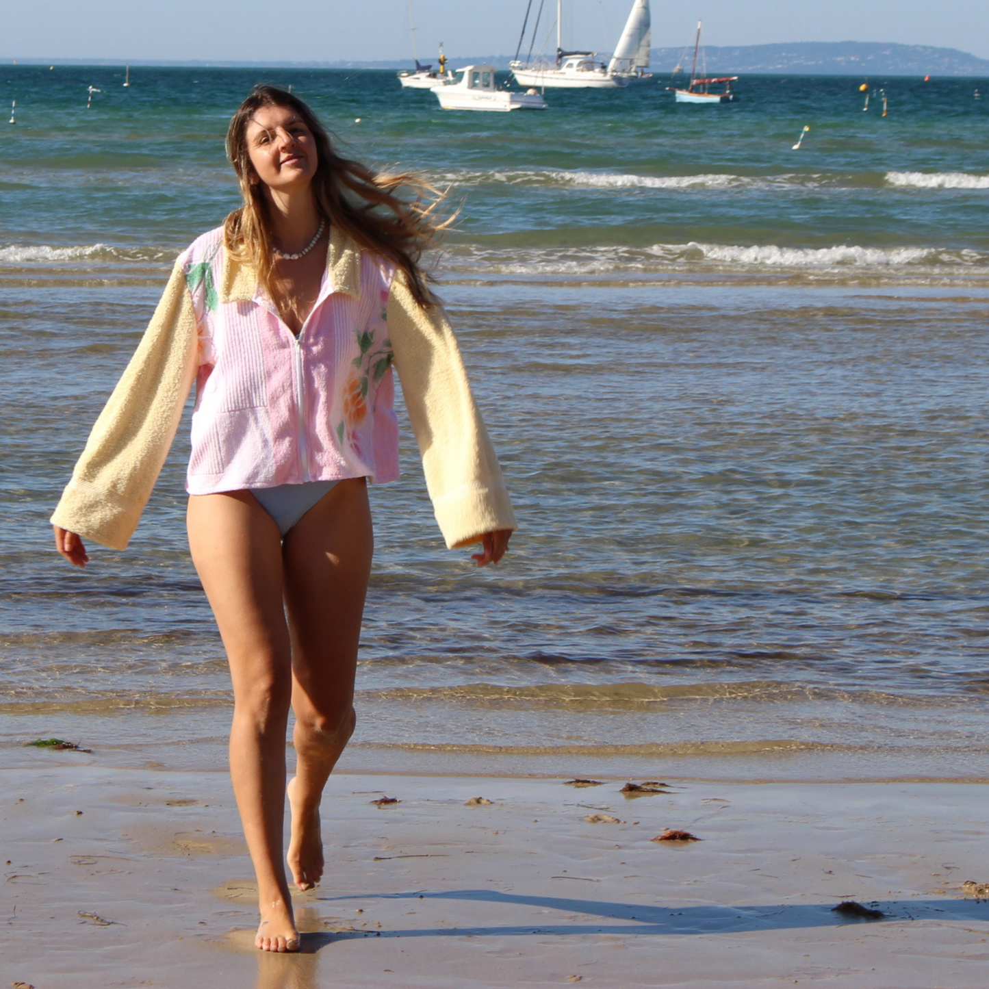 RETOWEL Jacket 001 // Sherbet Floral
