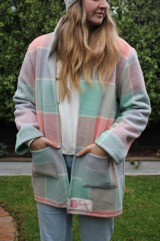 Sunday Snug Jacket 008 // Pastel Picnic
