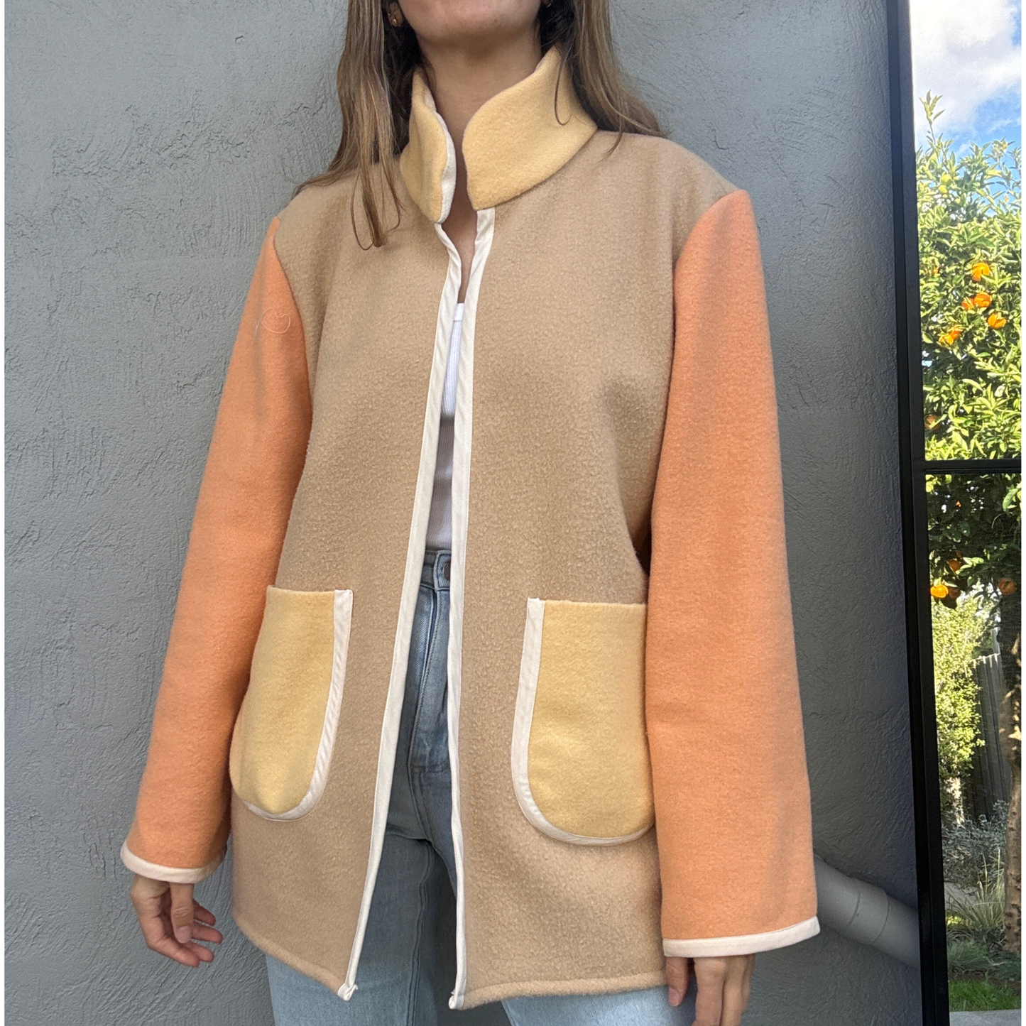 Sunday Snug Jacket 005 // Honey Peach