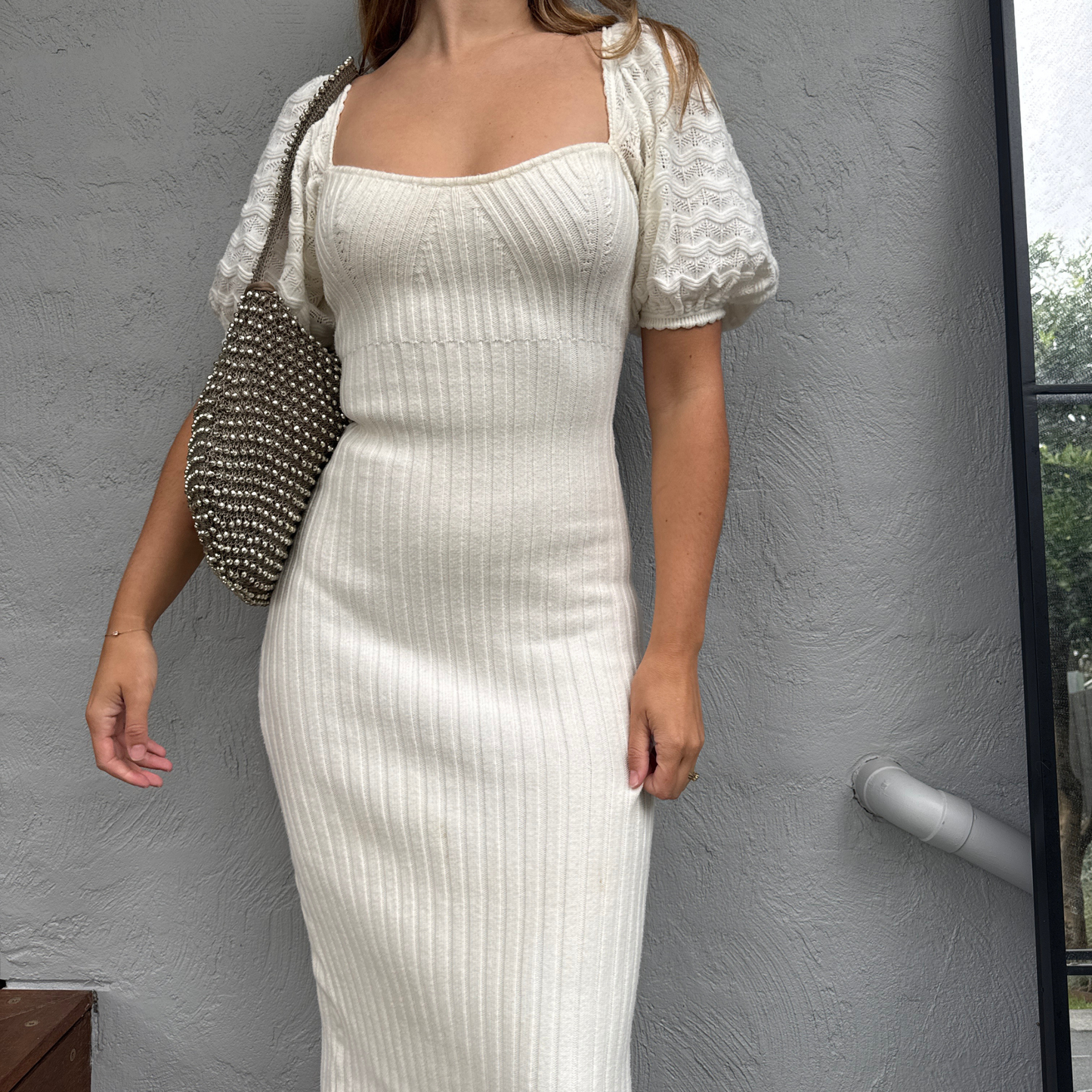 Steel Knit Dress // Size S
