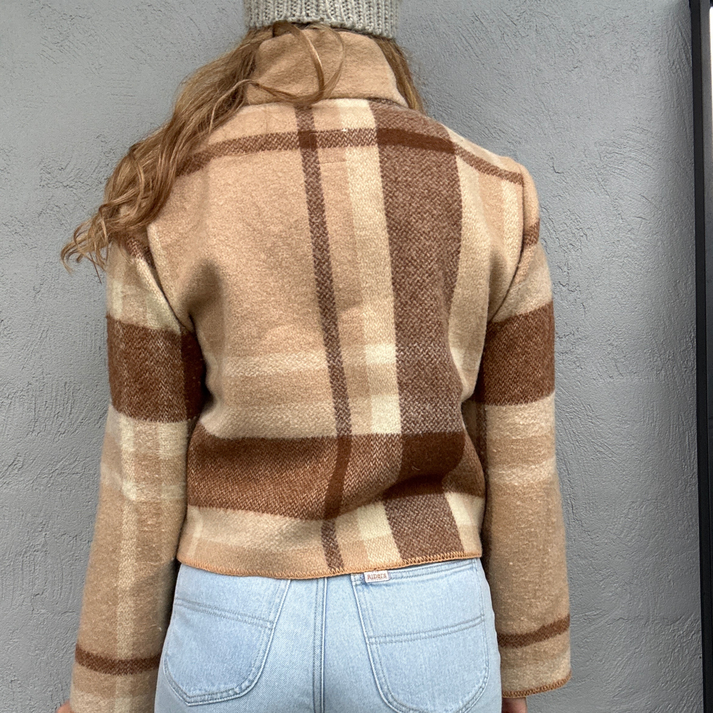 Sunday Snug Cropped Bomber 001 // Mocha