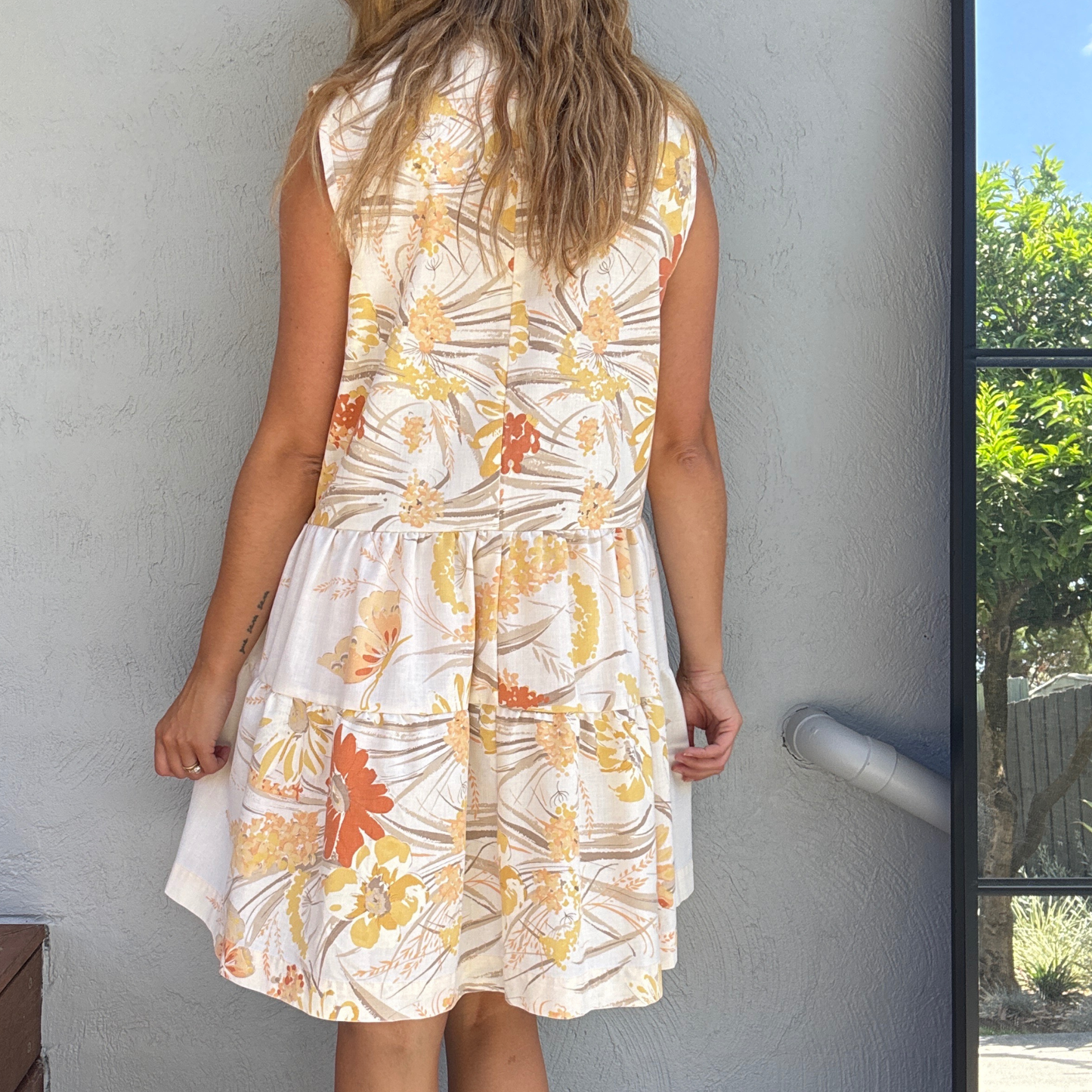 Lyla Dress- Sunset Floral // Size 6-10