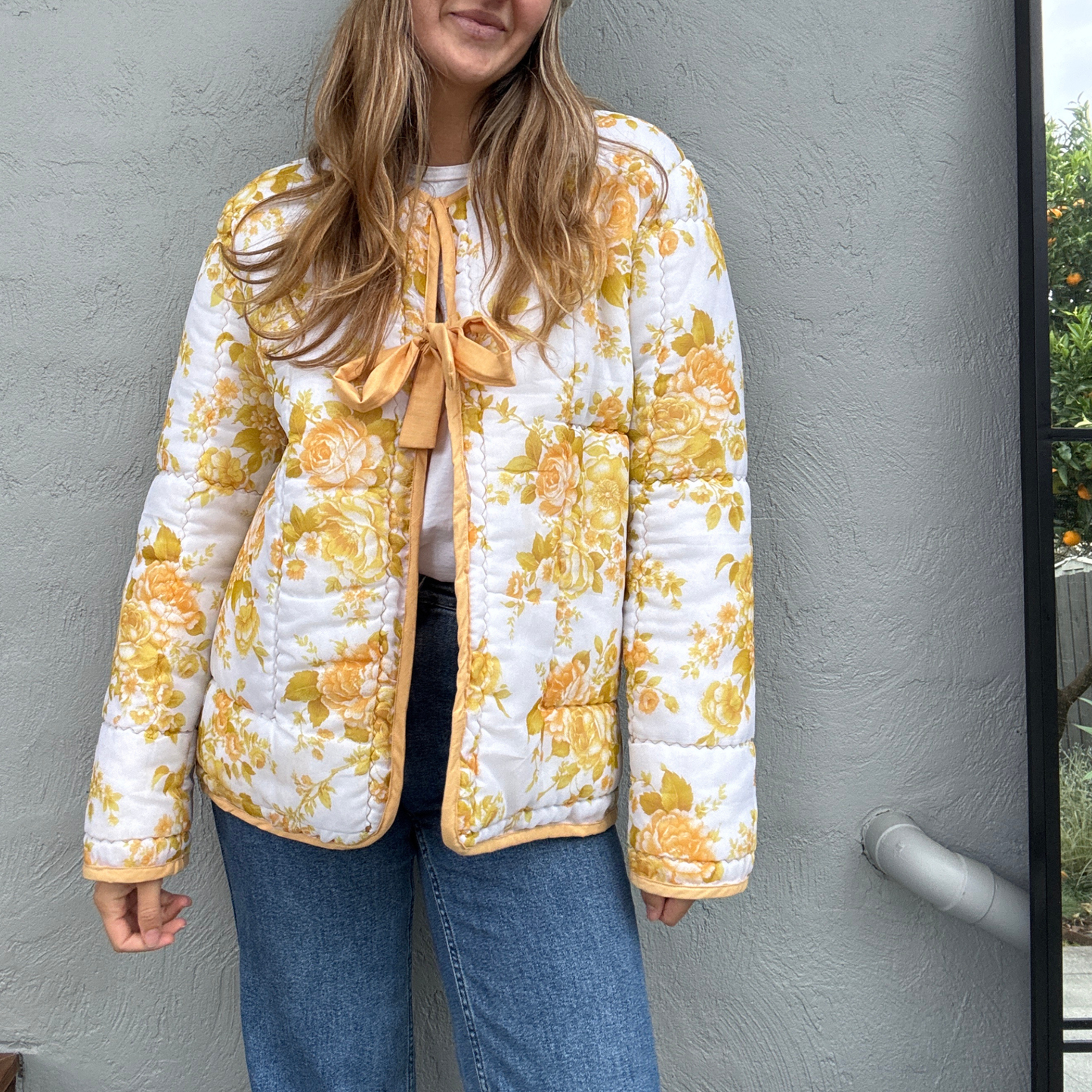Sundays Quilted Jacket 001 // Golden Bloom