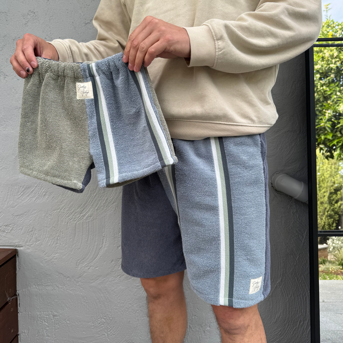 Men’s RETOWEL Shorts 004 // Size 30-34