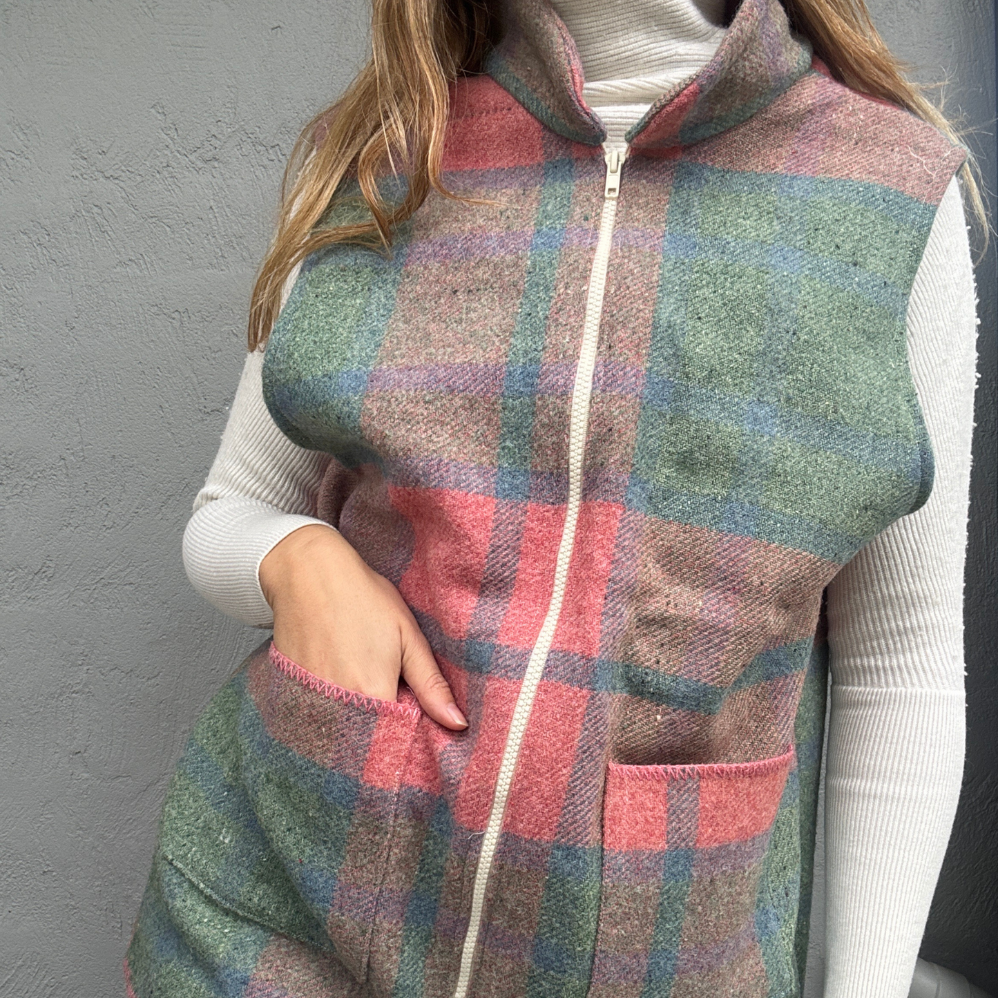 Sunday Snug Vest 010 // Mulberry