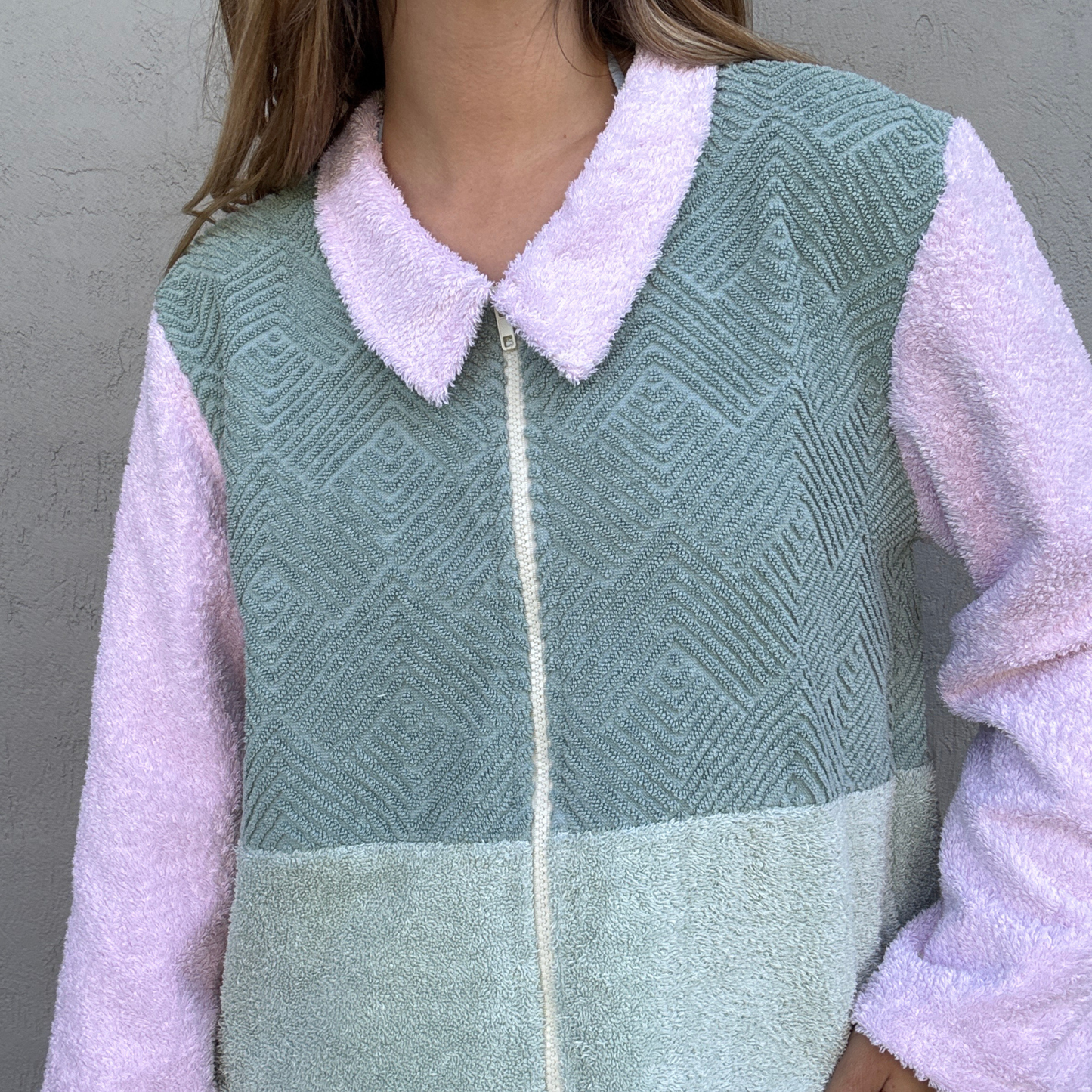 RETOWEL Jacket 006 // Sage Bloom