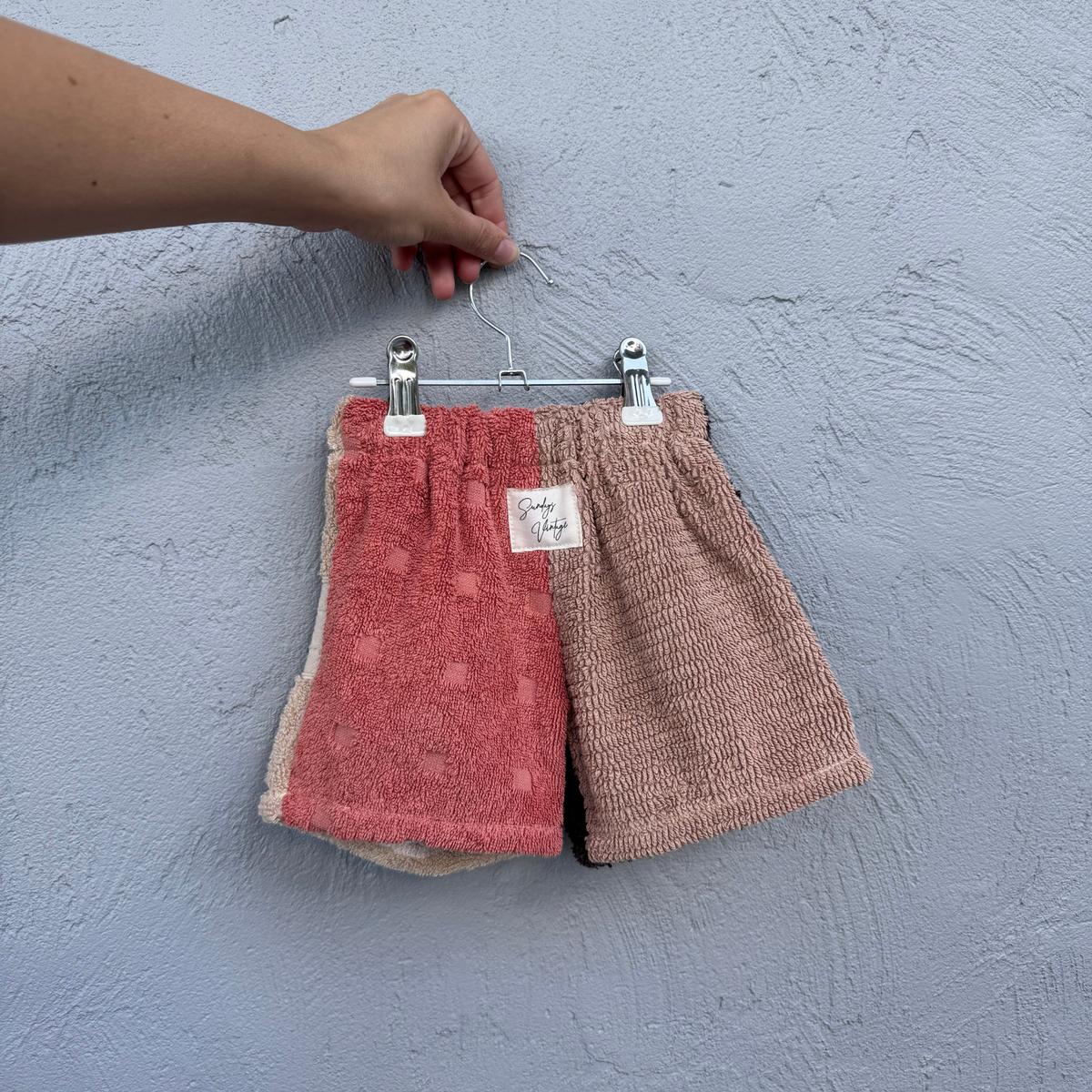 Kids RETOWEL Shorts 023 // Size 6-18 months