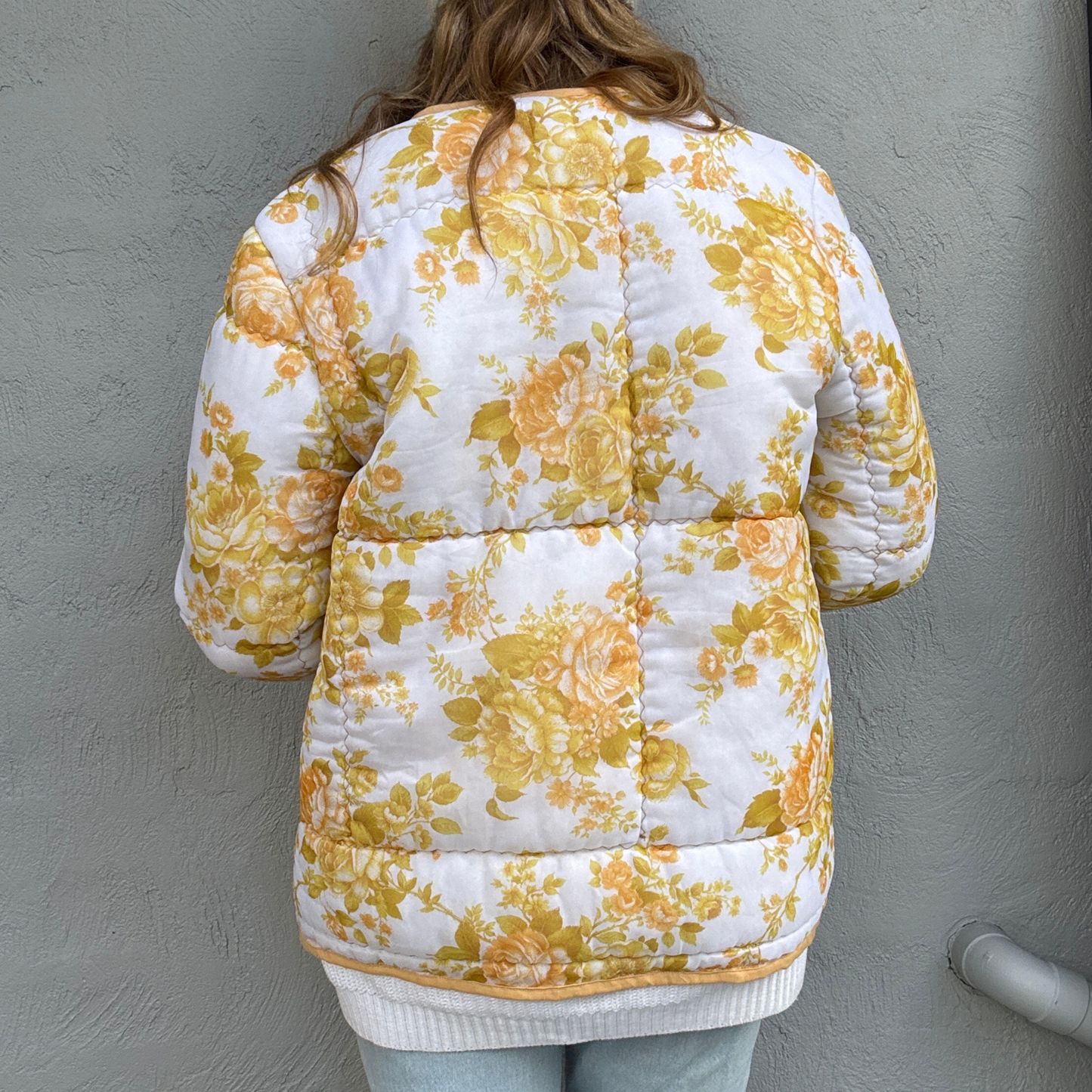 Sundays Quilted Jacket 001 // Golden Bloom