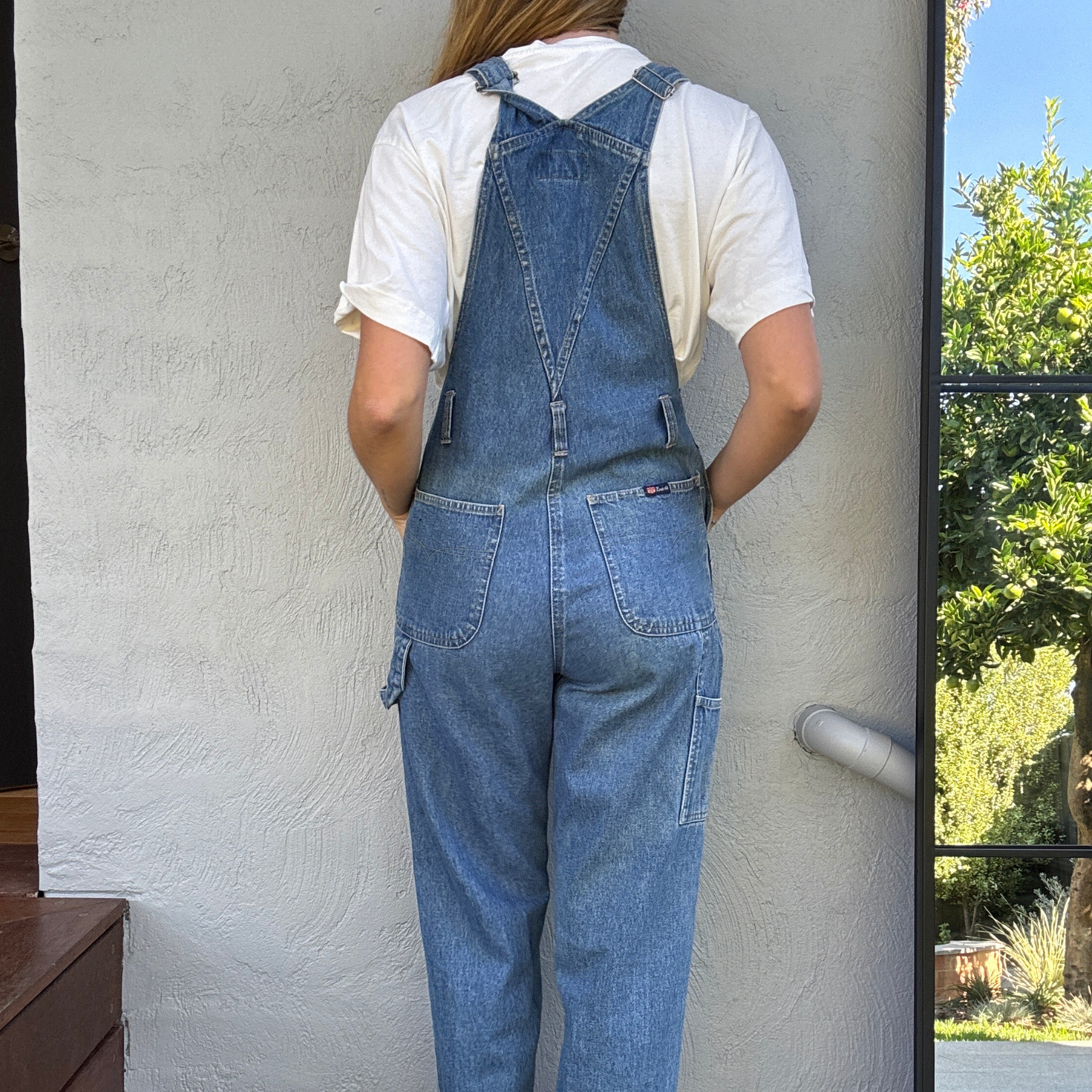 Route 66 Vintage Denim Overalls // Size Small