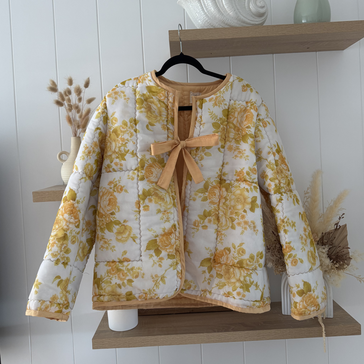 Sundays Quilted Jacket 001 // Golden Bloom