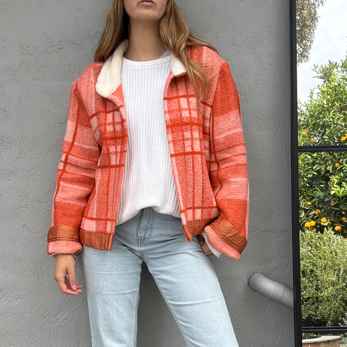 Sunday Snug Cropped Jacket 001 // Ember