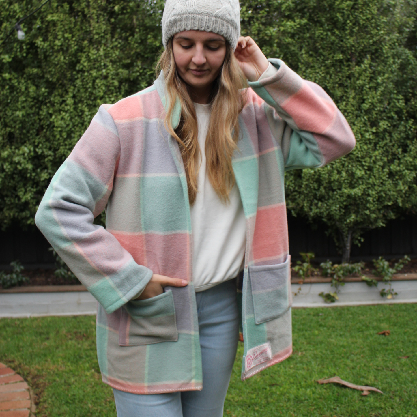 Sunday Snug Jacket 008 // Pastel Picnic