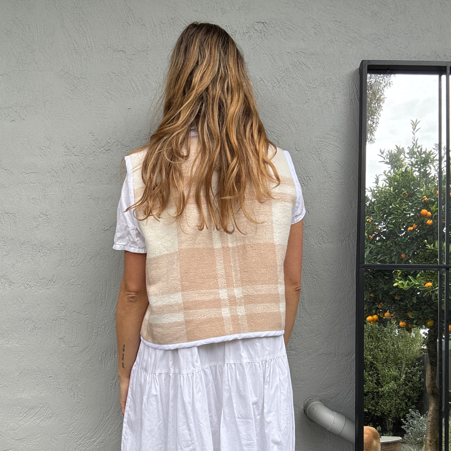 Sunday Snug Vest 005 // Oat Milk