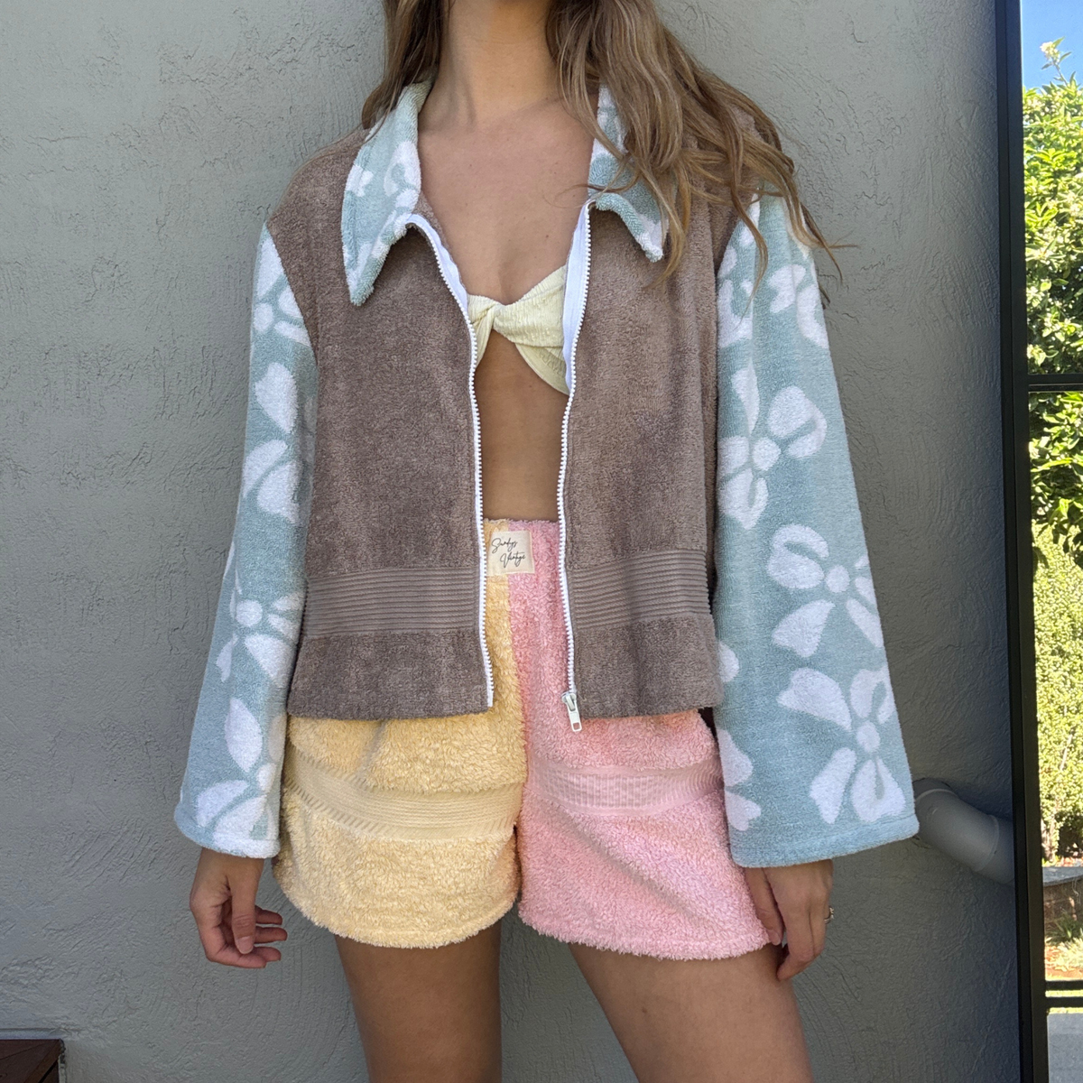 RETOWEL Jacket 012 // Mocha Bow
