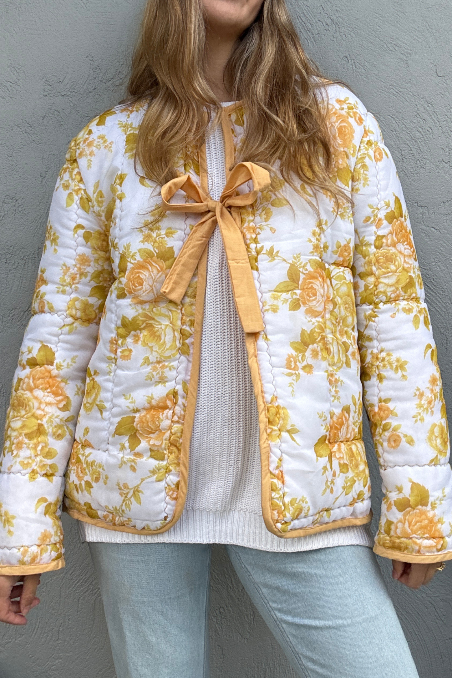 Sundays Quilted Jacket 001 // Golden Bloom