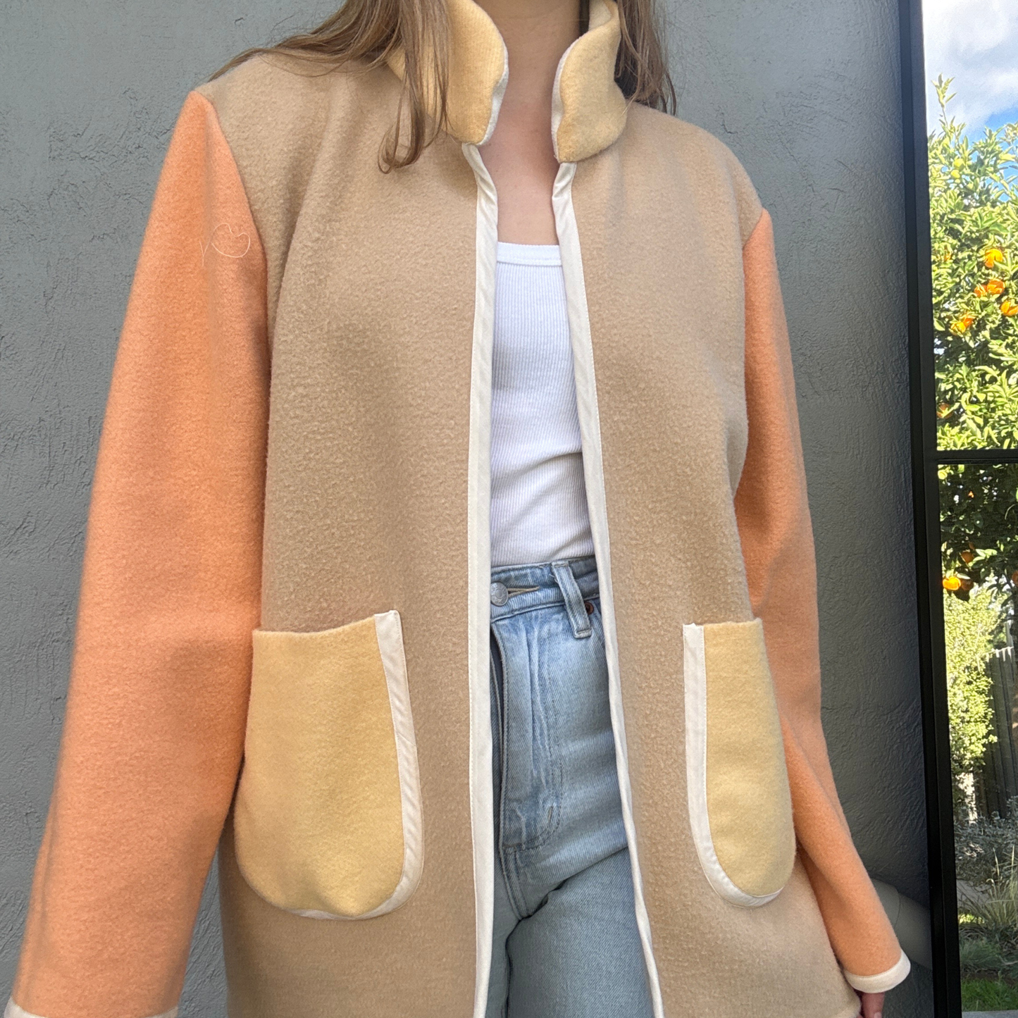 Sunday Snug Jacket 005 // Honey Peach