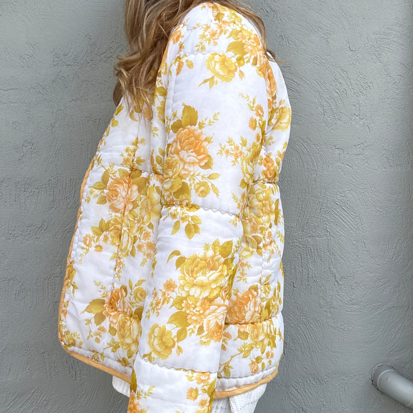 Sundays Quilted Jacket 001 // Golden Bloom