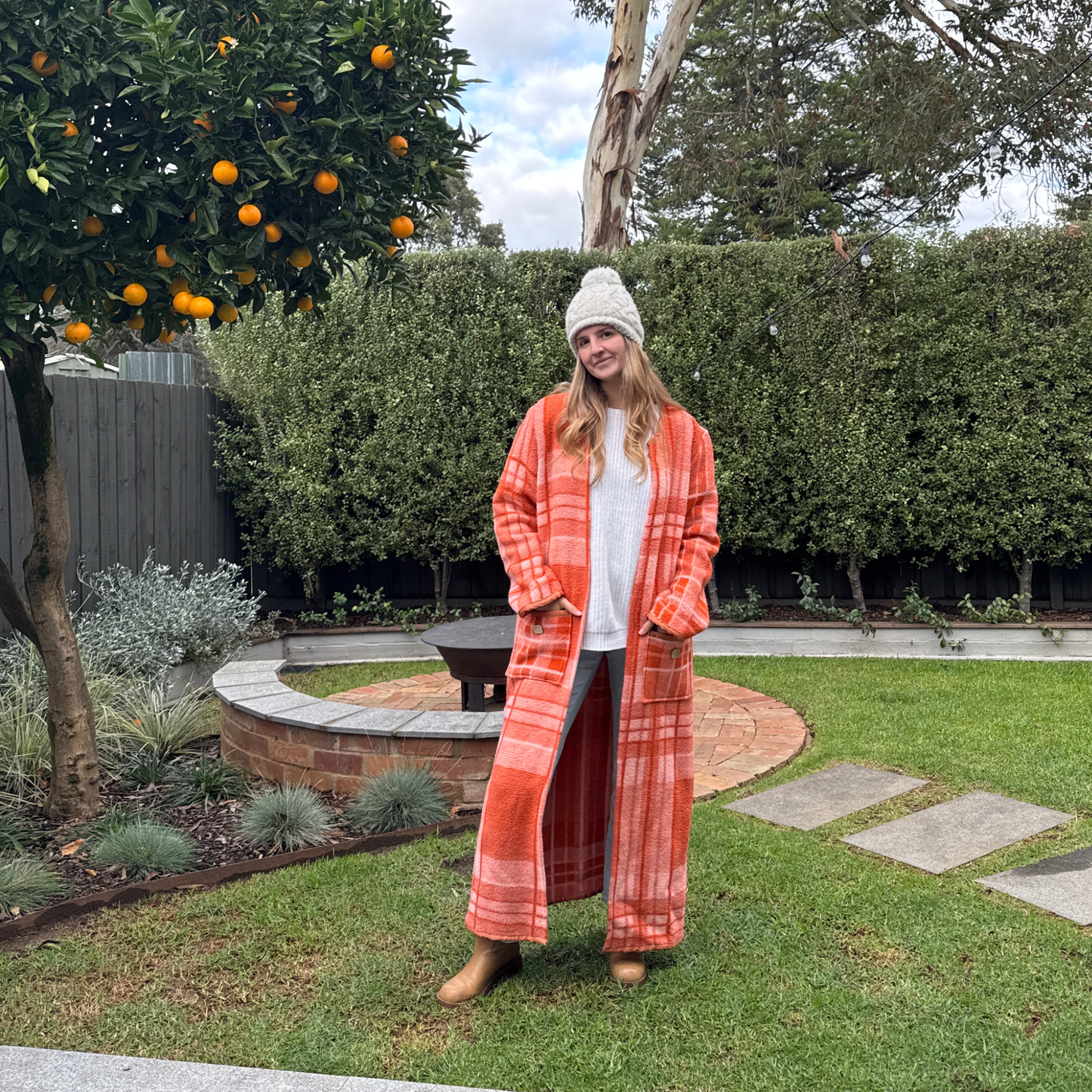 Sunday Snug Coat 001 // Ember