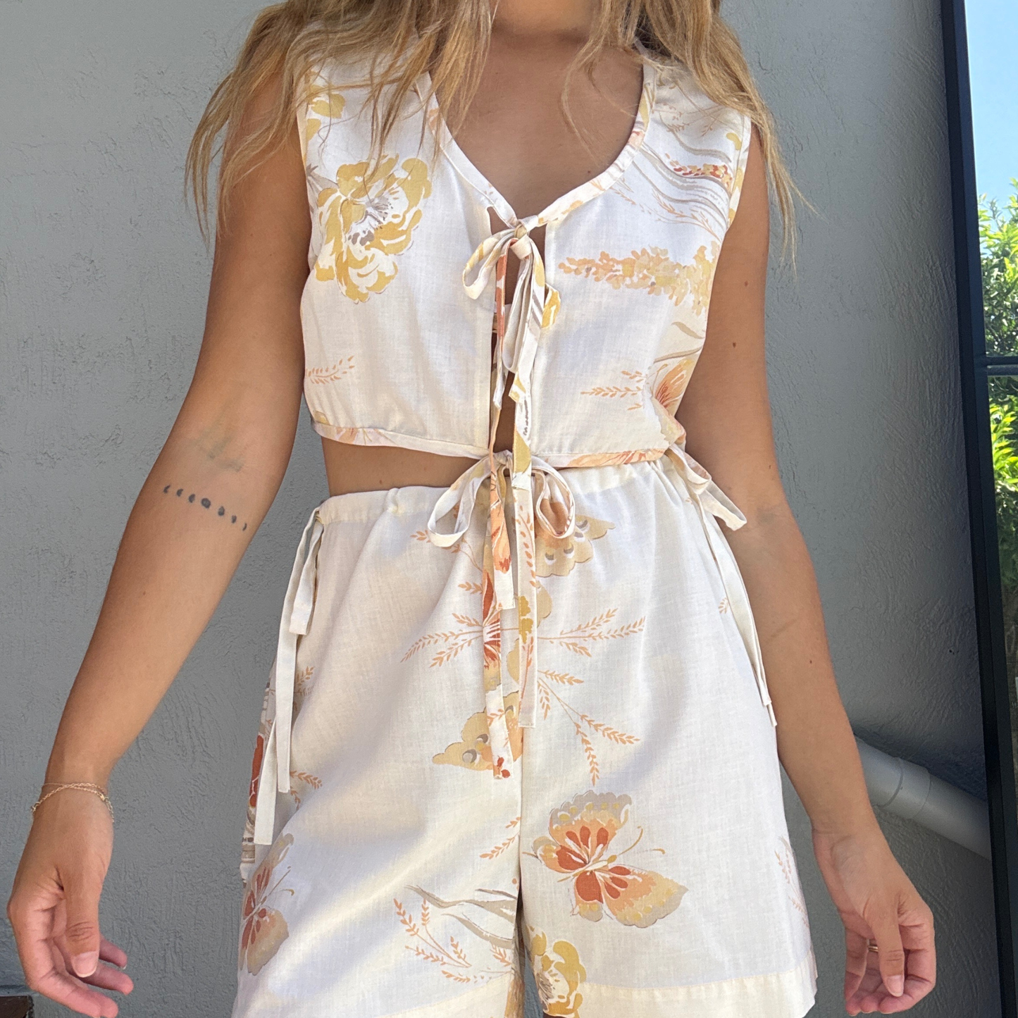 Sunnie Set - Sunset Floral // Size 6-10