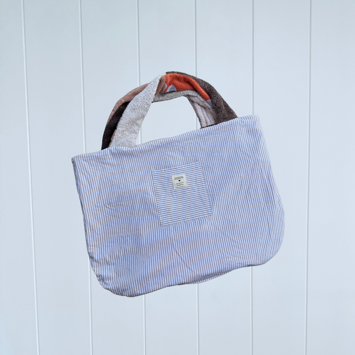 RETOWEL Large Patchwork Bag // Desert Sun