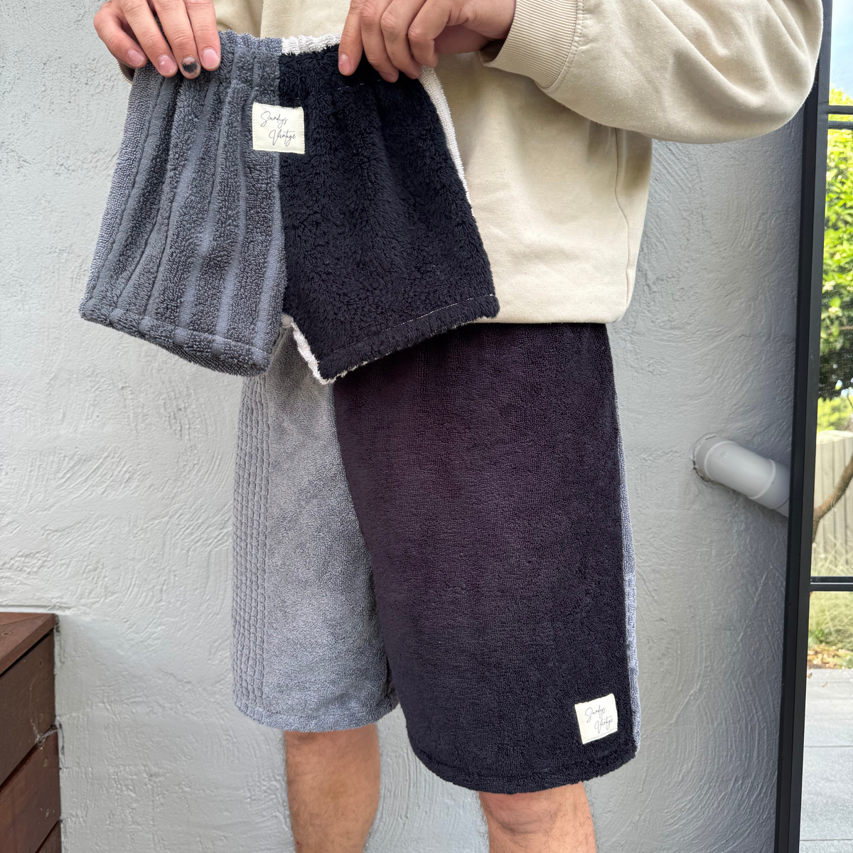 Men’s RETOWEL Shorts 005 // Size 30-34