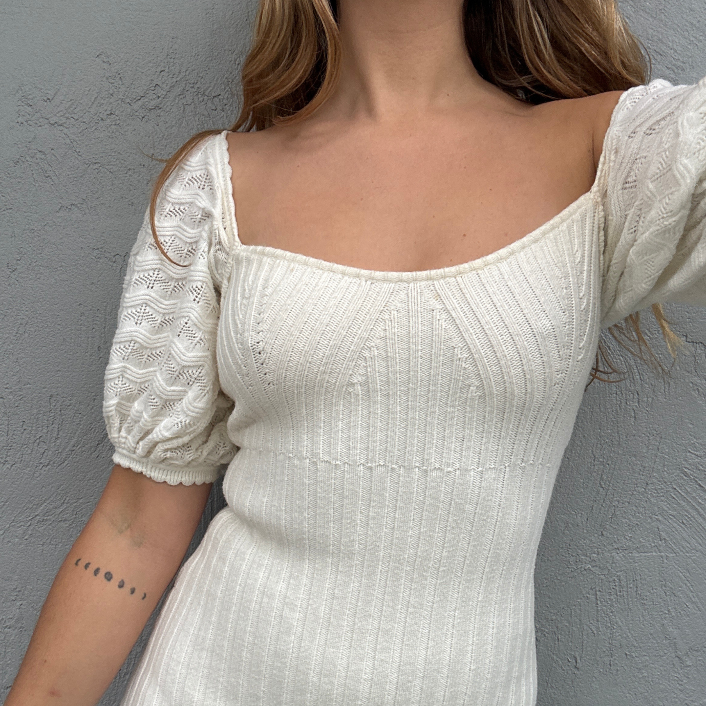 Steel Knit Dress // Size S