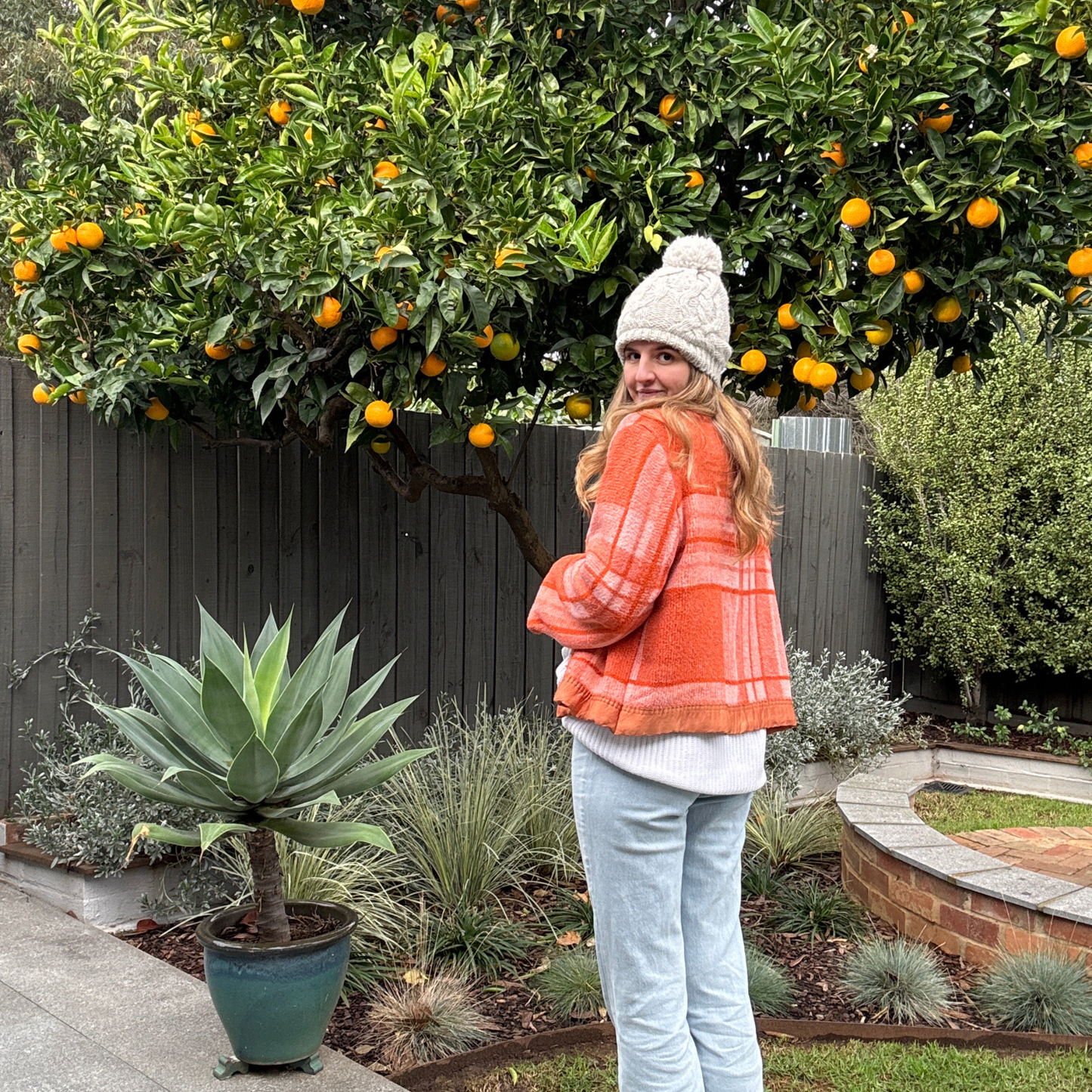 Sunday Snug Cropped Jacket 001 // Ember