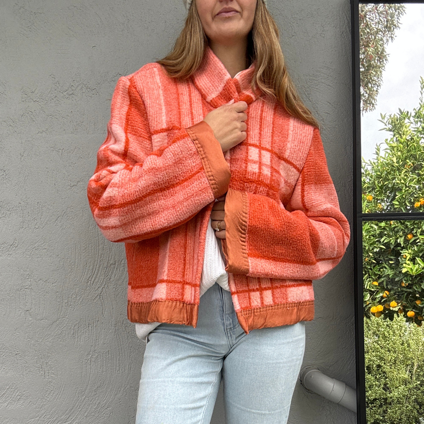 Sunday Snug Cropped Jacket 001 // Ember
