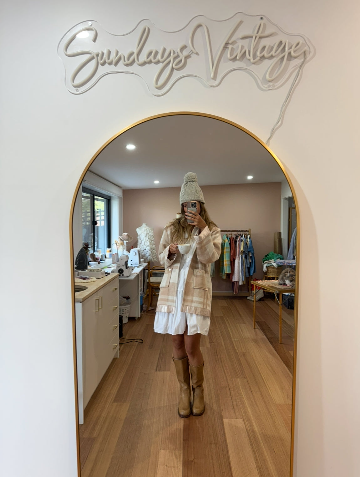 Sunday Snug Jacket - Oat Milk