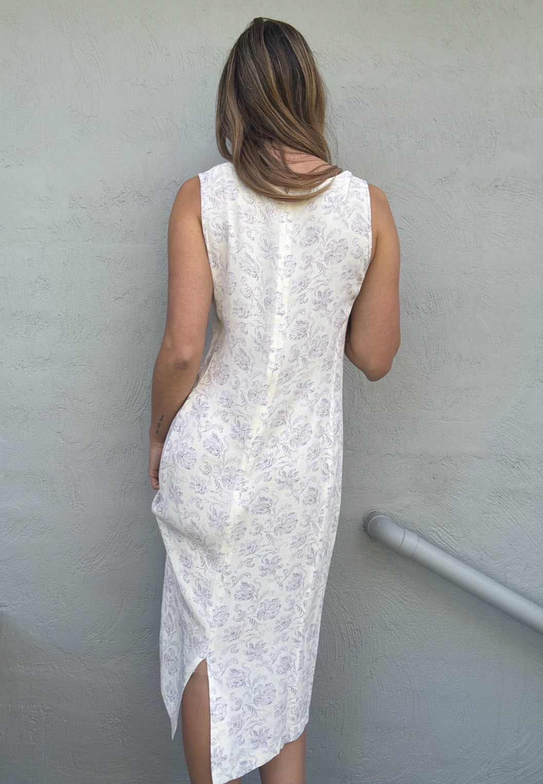Vintage Country Road Midi Dress // Size 14